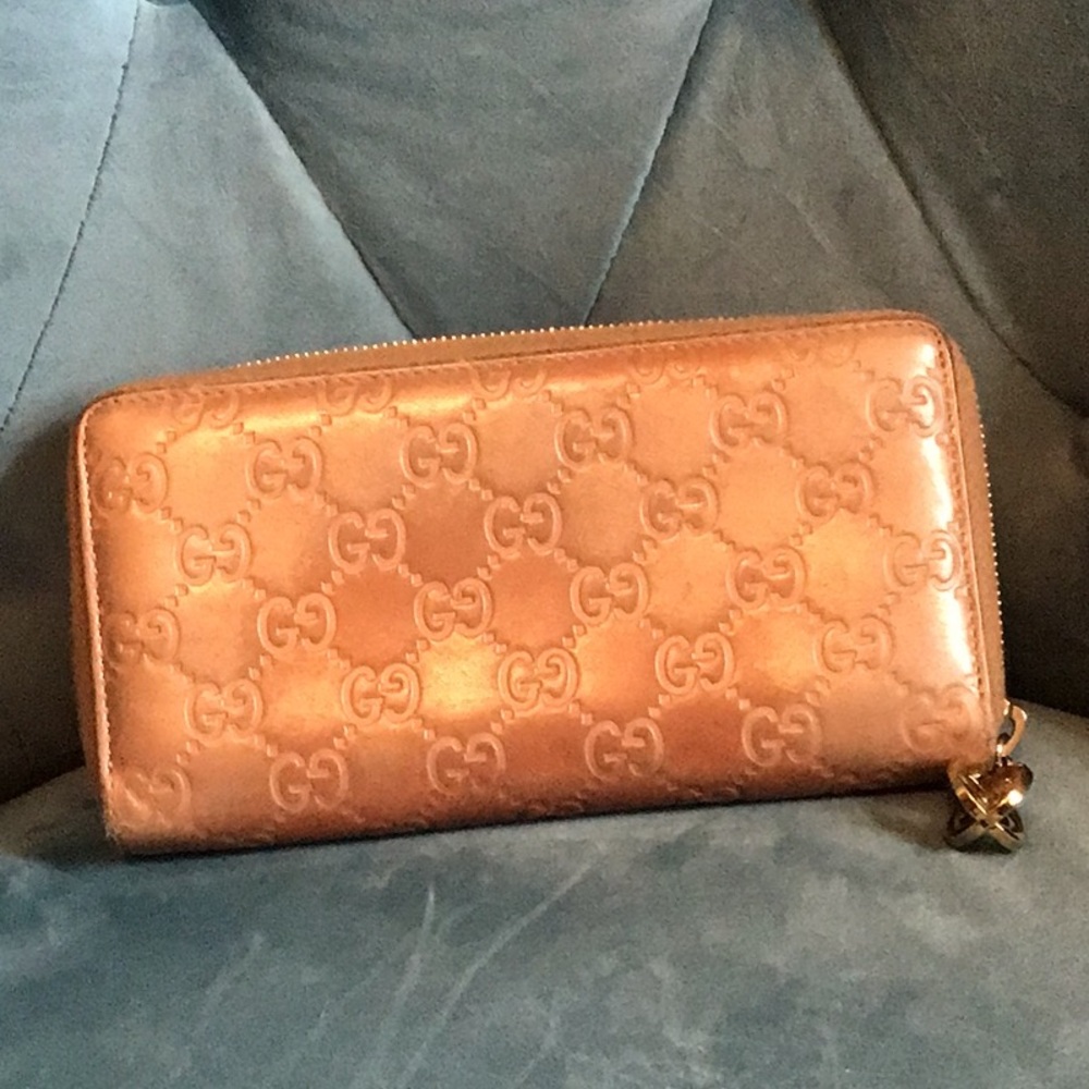 Vintage Gucci Zip Around long wallet - Picture 2 of 11